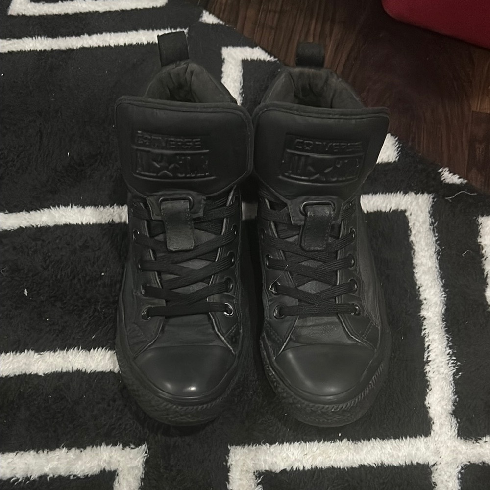 Converse Black High-Top Sneakers